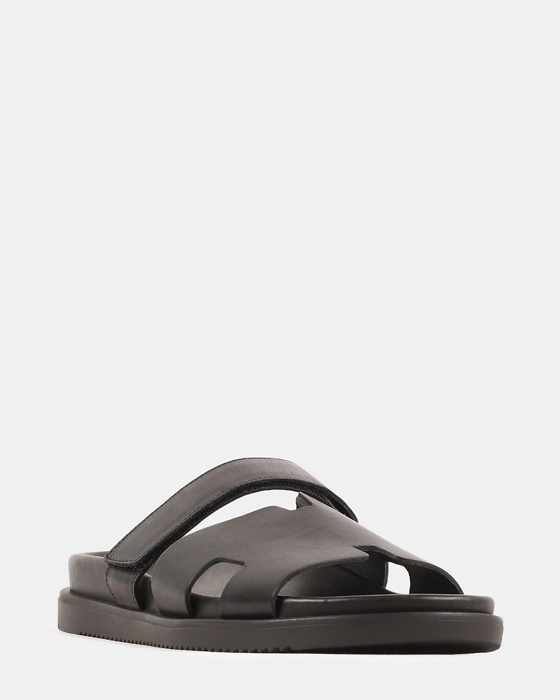 RENATO BLACK LEATHER