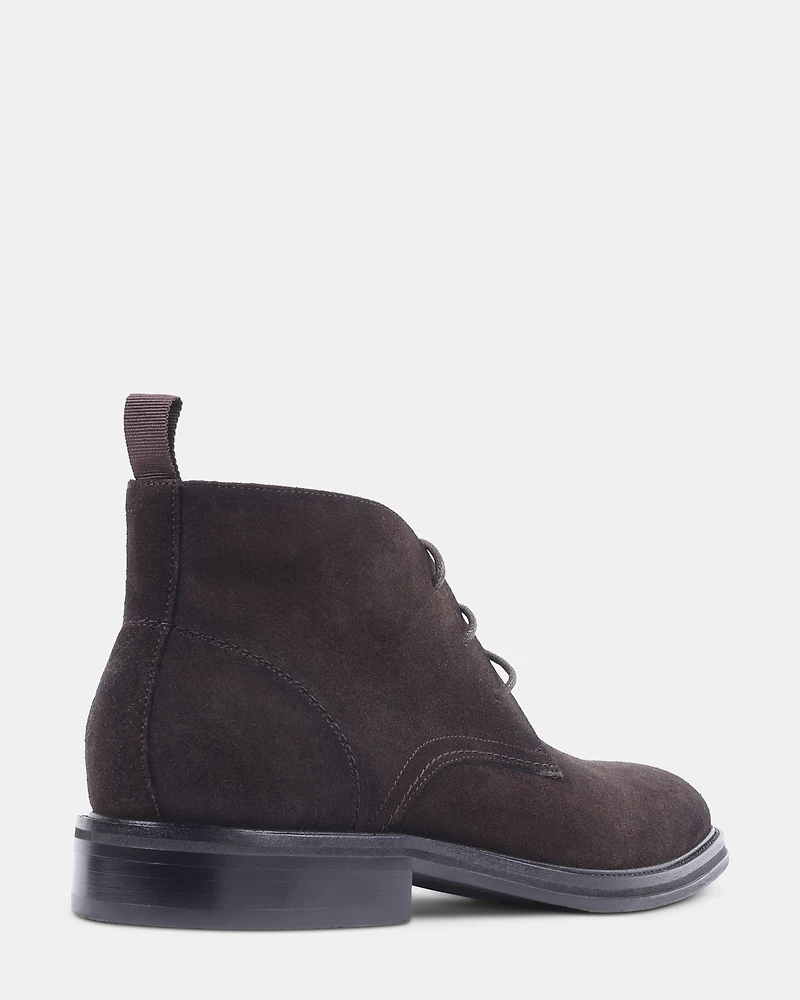SENTINEL DARK BROWN SUEDE