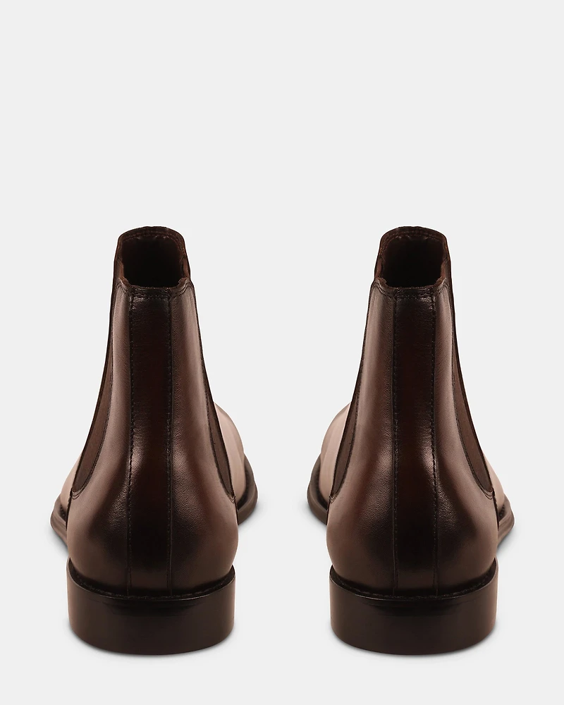 SLEVIN BROWN LEATHER