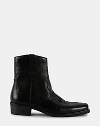 STERGIS BLACK LEATHER