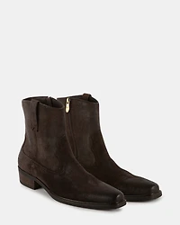 STERGIS BROWN SUEDE