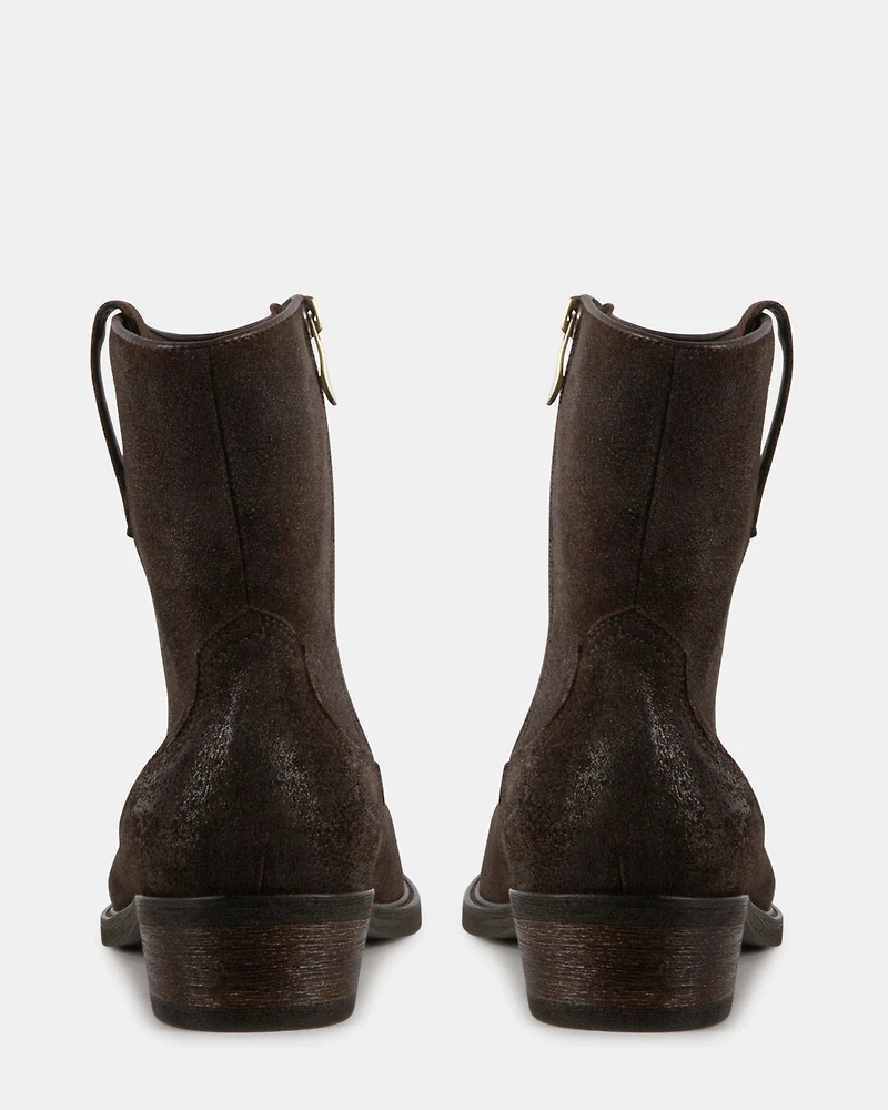 STERGIS BROWN SUEDE