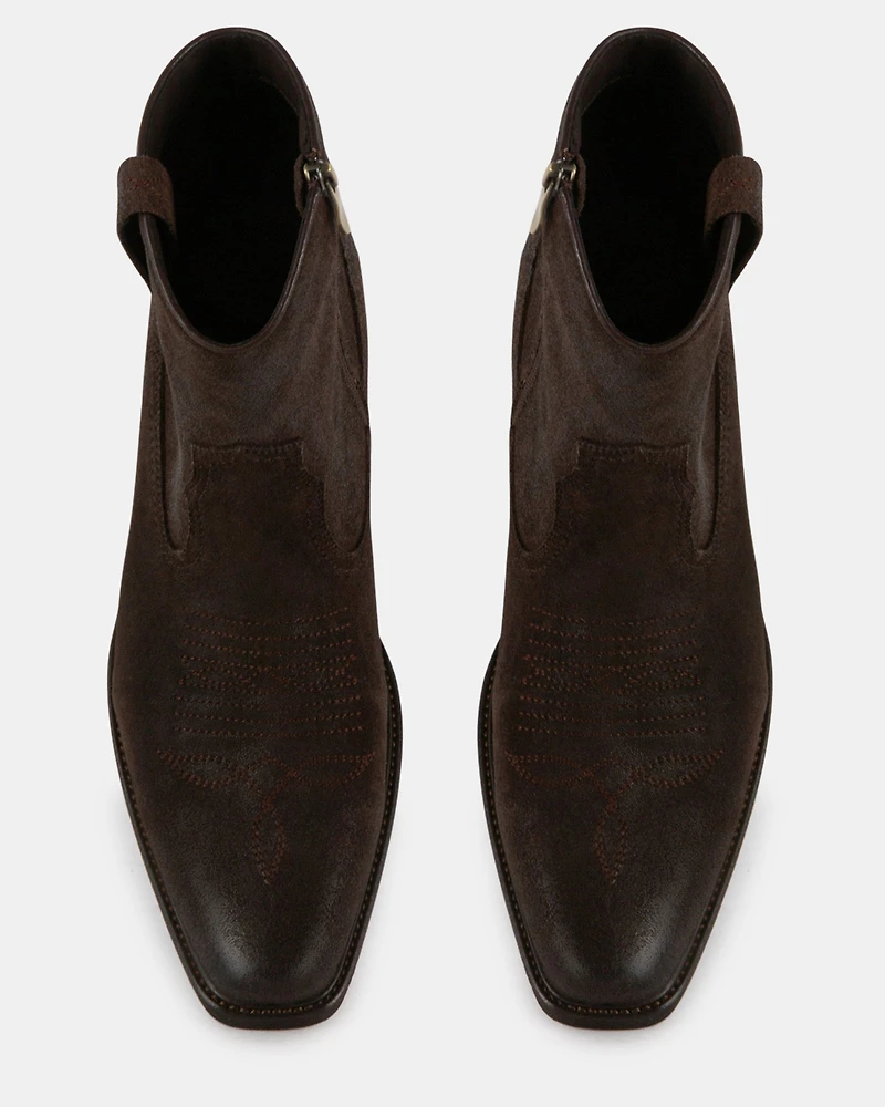 STERGIS BROWN SUEDE