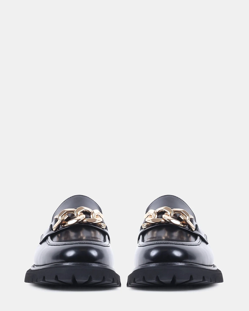 THAYER BLACK LEATHER