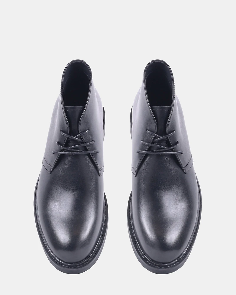 TOFFER BLACK LEATHER