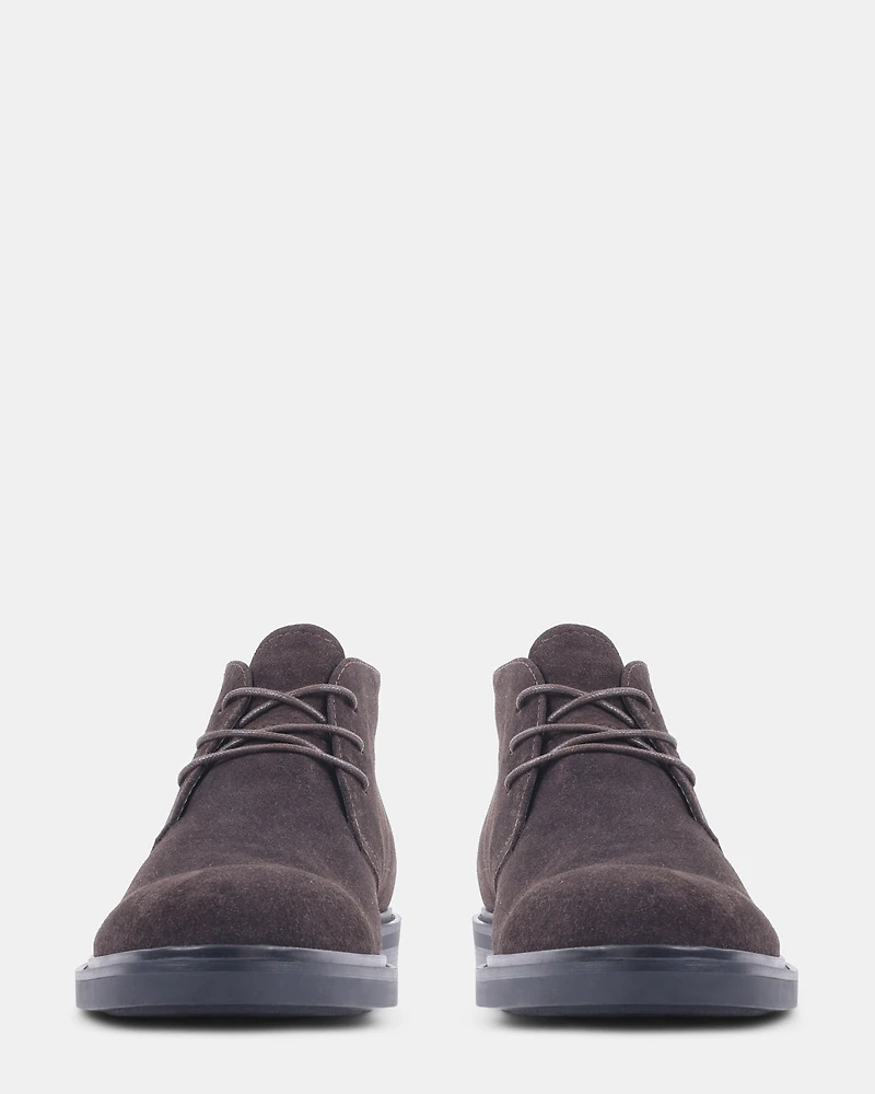 TOFFER DARK BROWN SUEDE