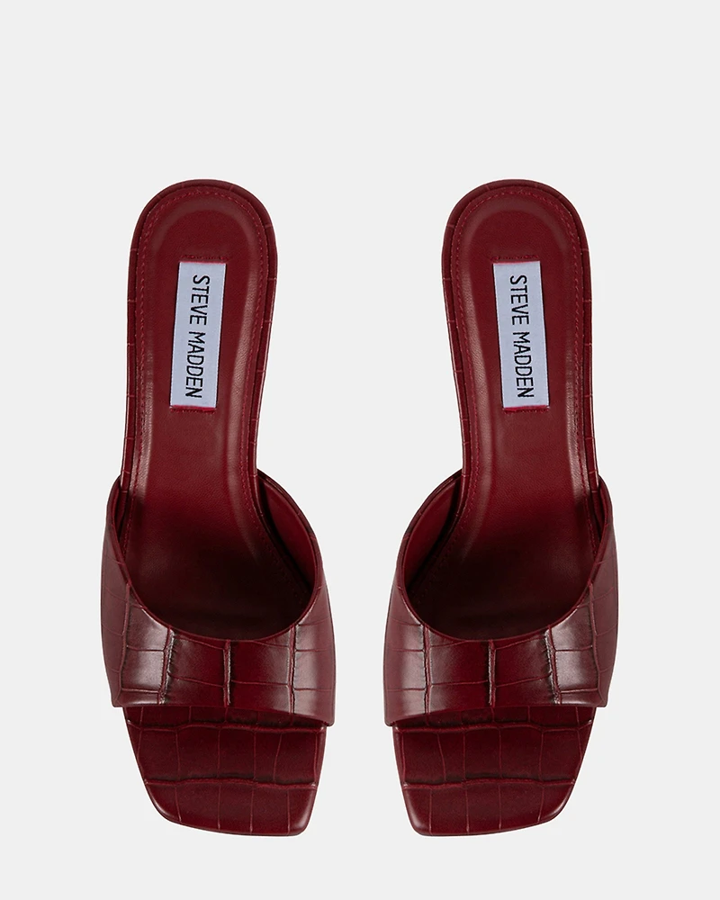 DANNA BURGUNDY EXOTIC