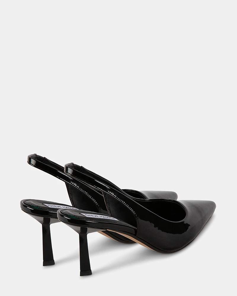 DELVA BLACK PATENT