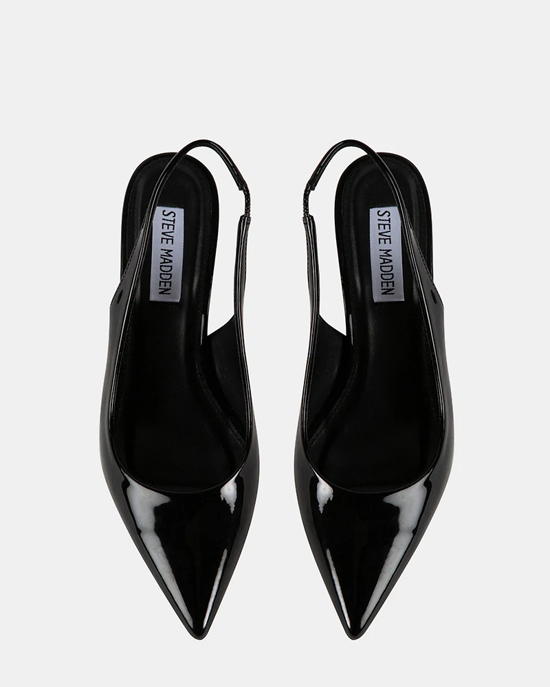 DELVA BLACK PATENT