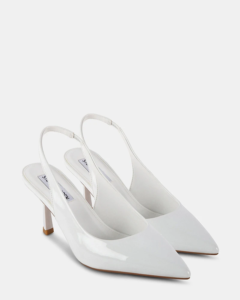 DELVA WHITE PATENT