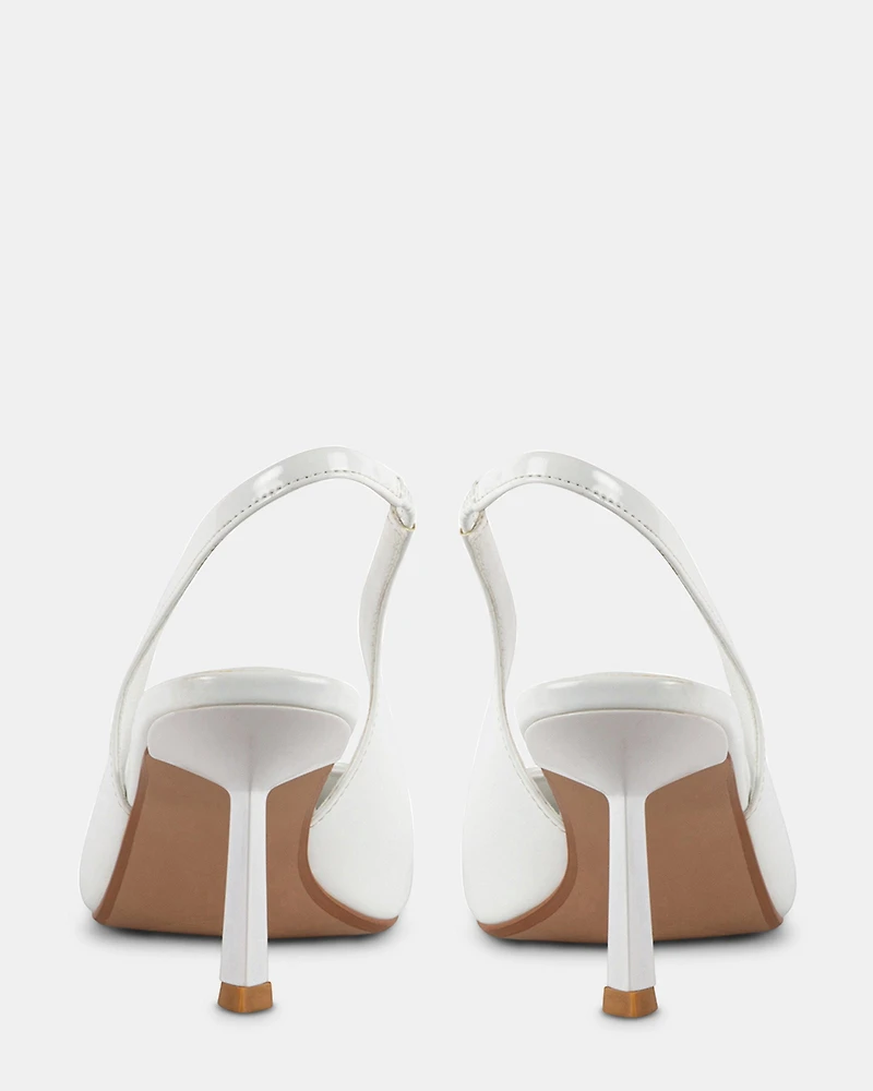 DELVA WHITE PATENT