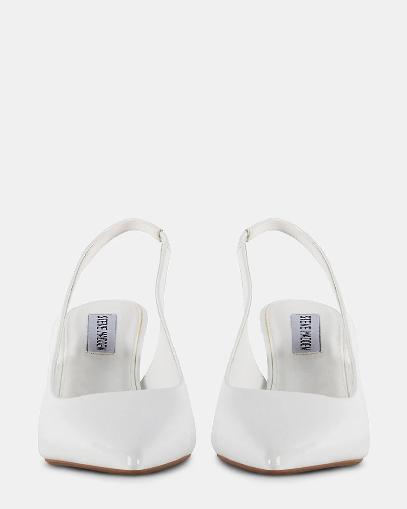 DELVA WHITE PATENT