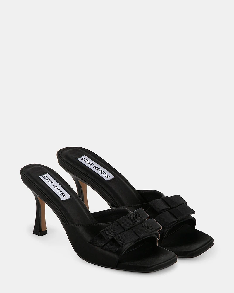 DETACH BLACK SATIN