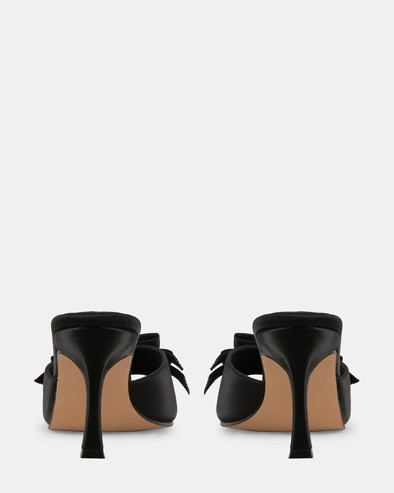 DETACH BLACK SATIN