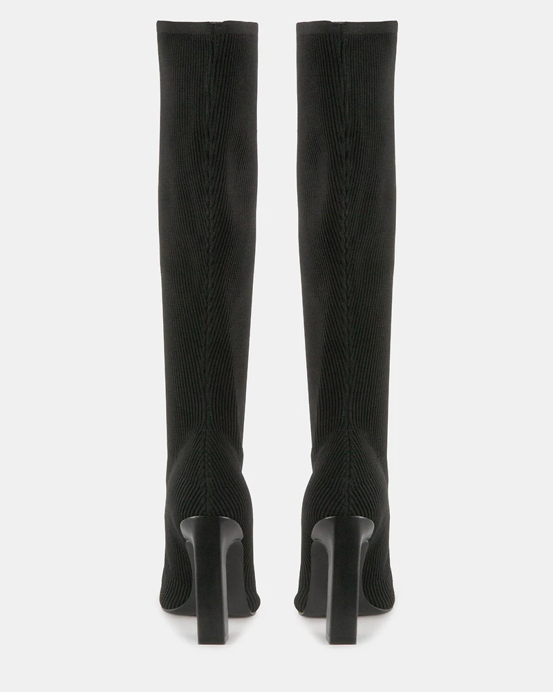 ARIA BLACK KNIT