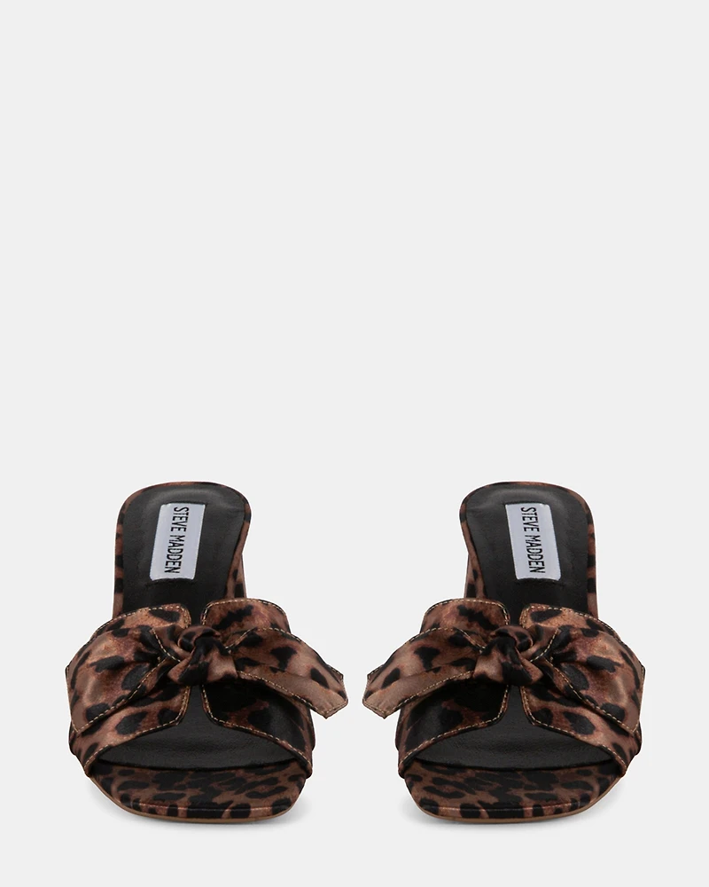 BABE LEOPARD SATIN