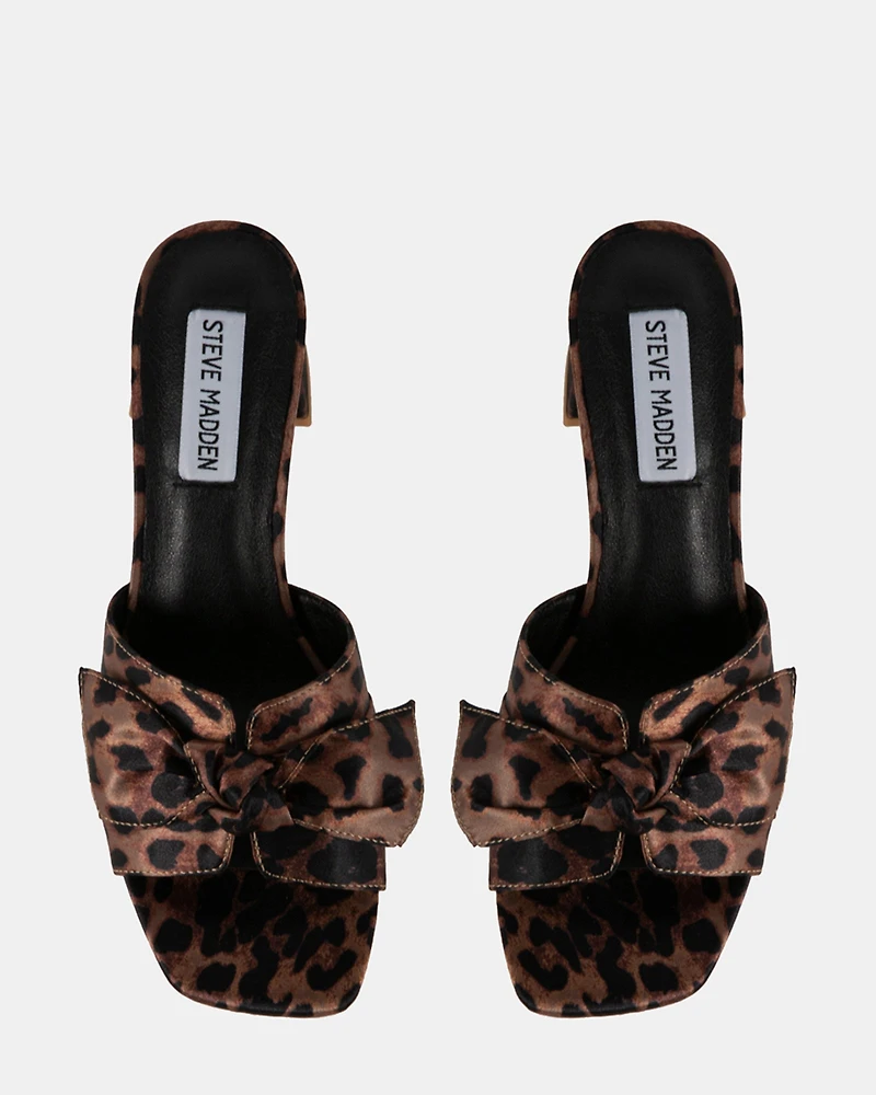 BABE LEOPARD SATIN