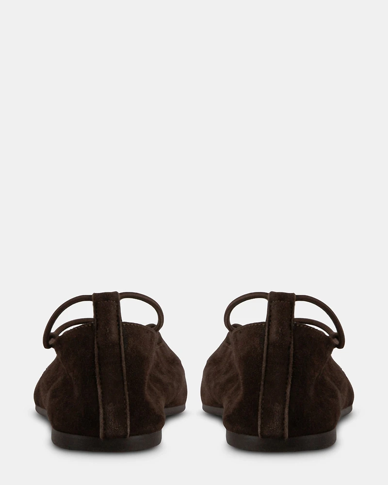 BOMBSHELL BROWN SUEDE