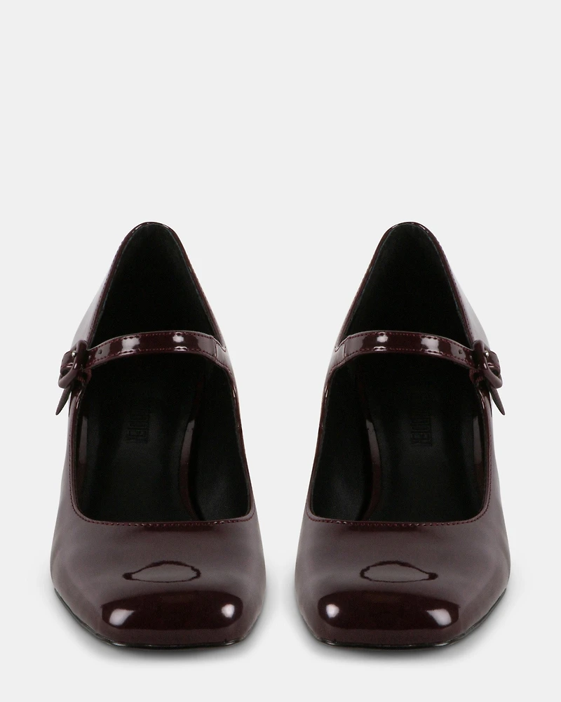 DARCEY BURGUNDY PATENT
