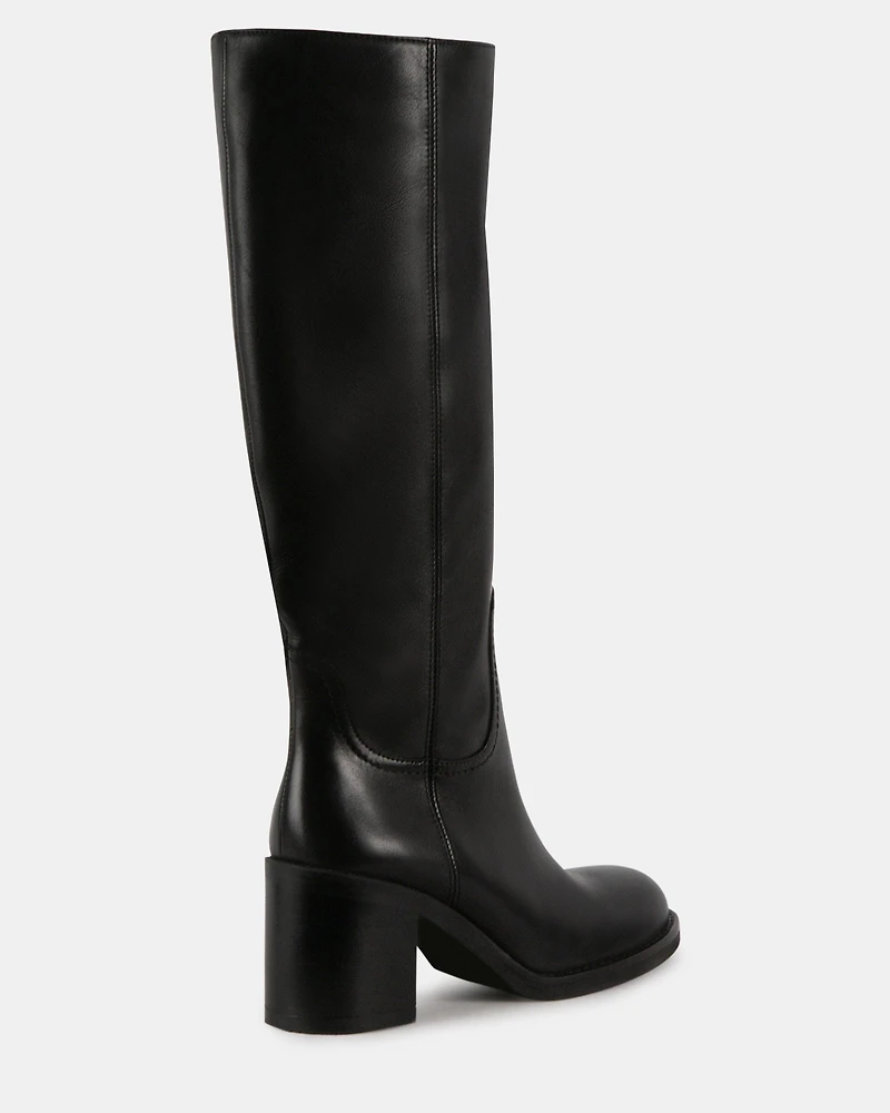 MIRACLE BLACK LEATHER