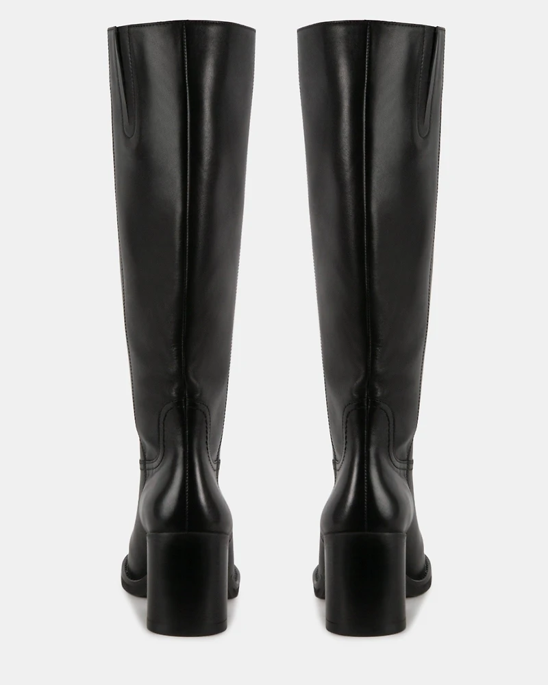 MIRACLE BLACK LEATHER
