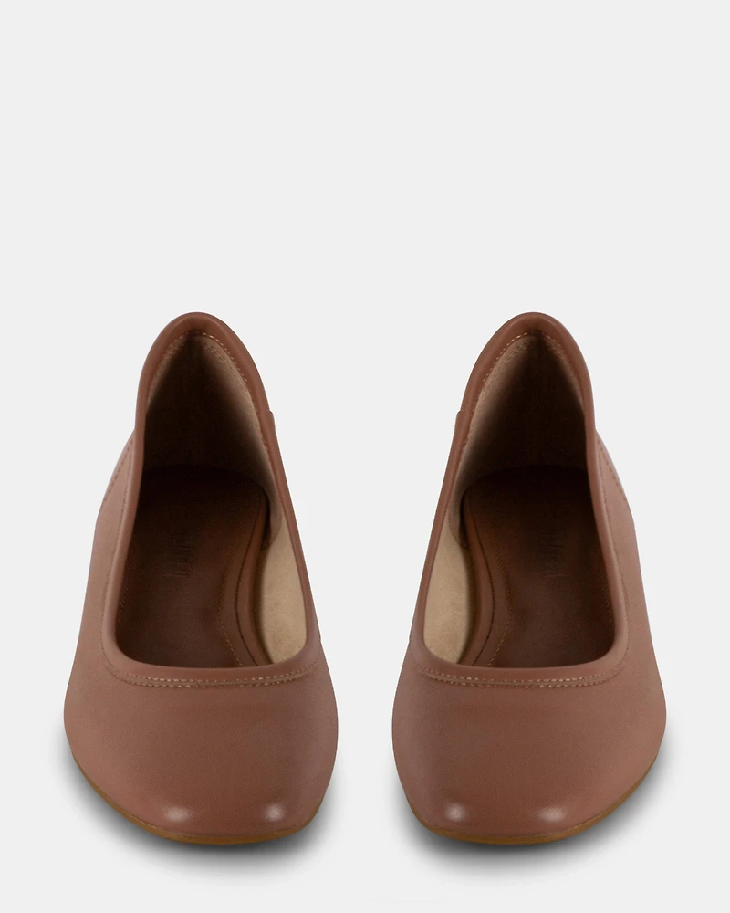 MOLLIE TAUPE LEATHER