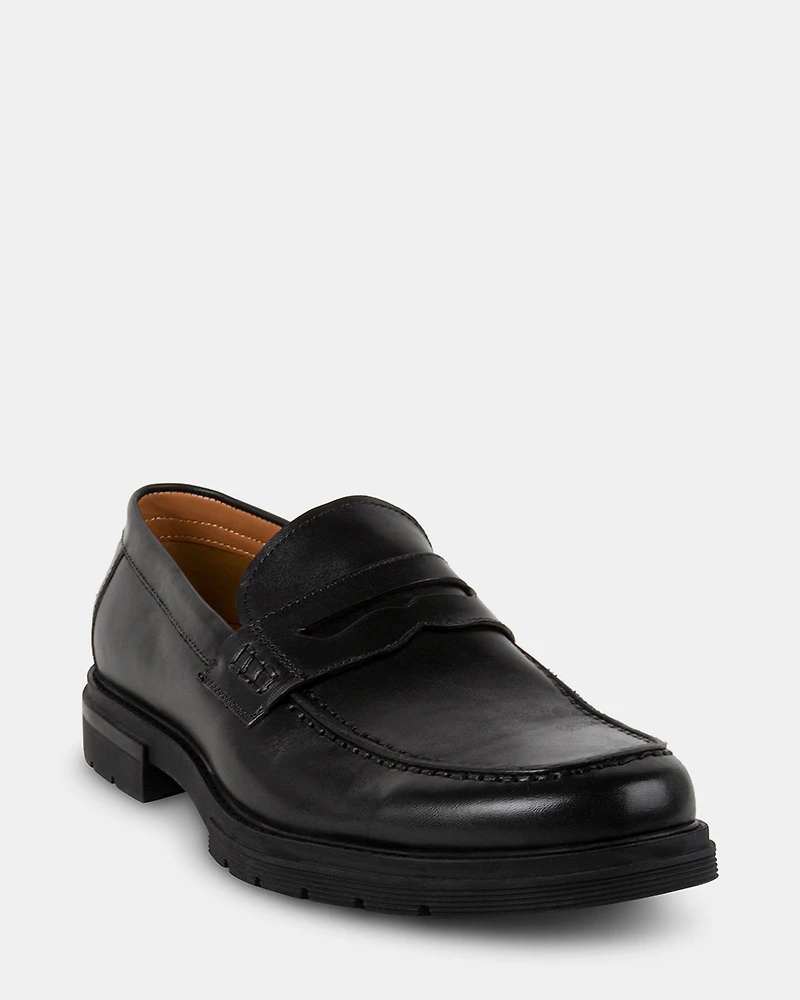 DONTEY BLACK LEATHER