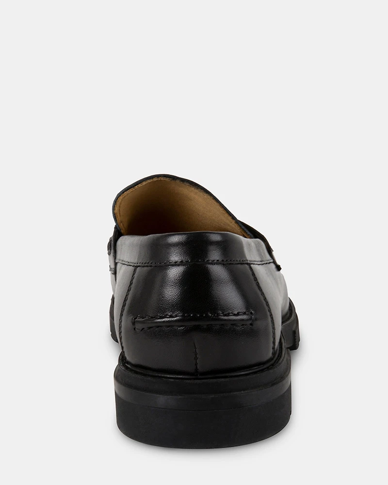 DONTEY BLACK LEATHER