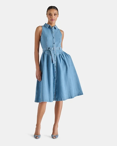 MARY DRESS DENIM