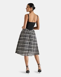 ASTER DRESS BLACK MULTI