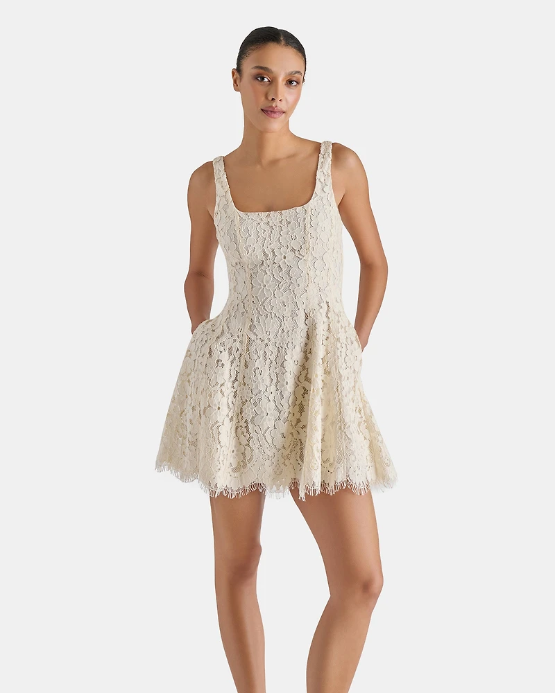 KNIGHTLEY DRESS WHITE