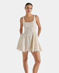 KNIGHTLEY DRESS WHITE