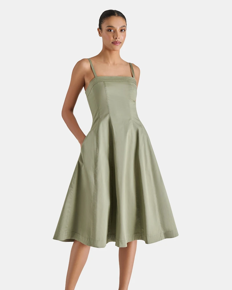 RALEIGH DRESS GREEN