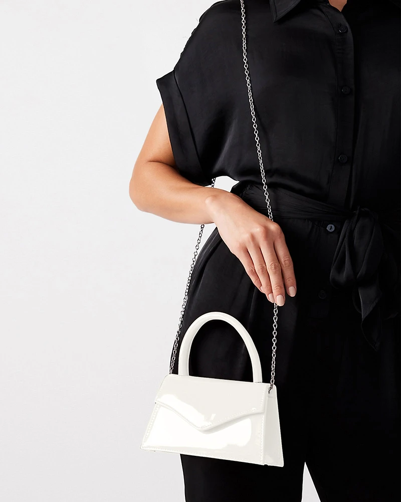 BAMINIA WHITE PATENT