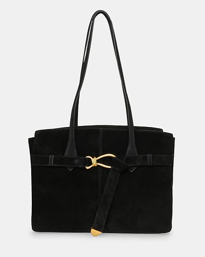 BSALLIE BLACK SUEDE