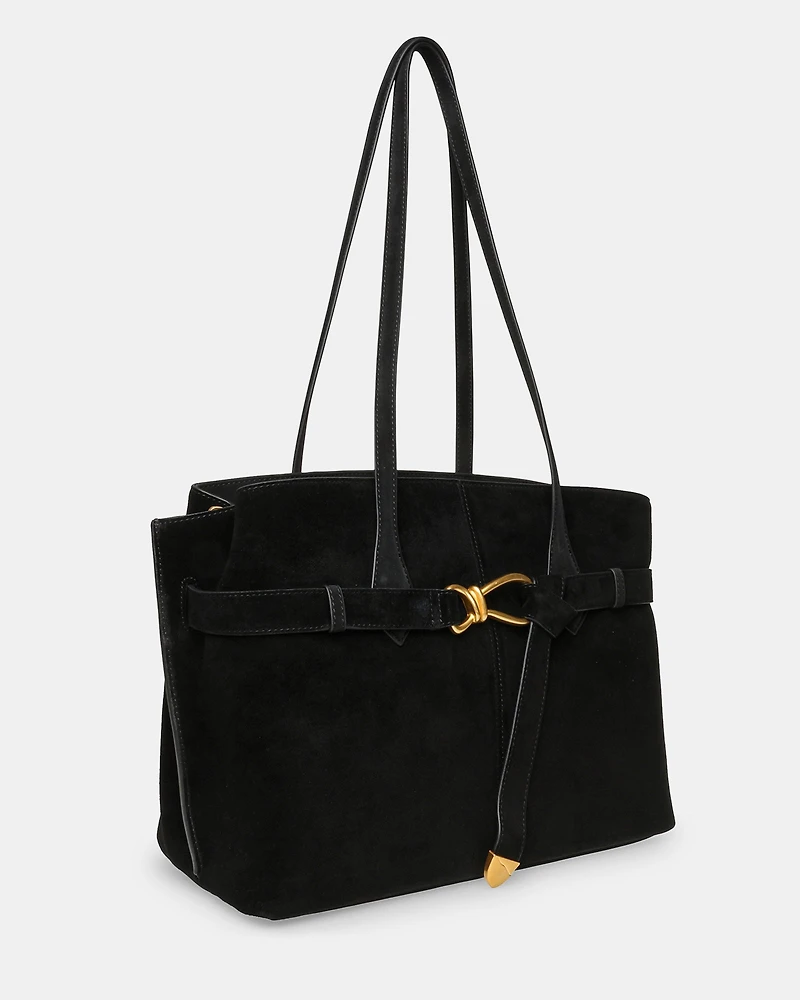 BSALLIE BLACK SUEDE