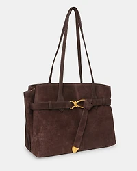 BSALLIE BROWN SUEDE