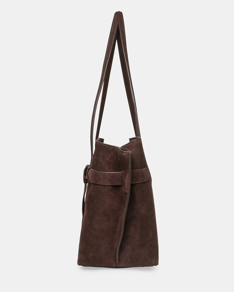 BSALLIE BROWN SUEDE