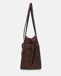 BSALLIE BROWN SUEDE