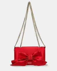 BSAUCER RED SATIN
