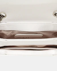 BSAUCER WHITE SATIN
