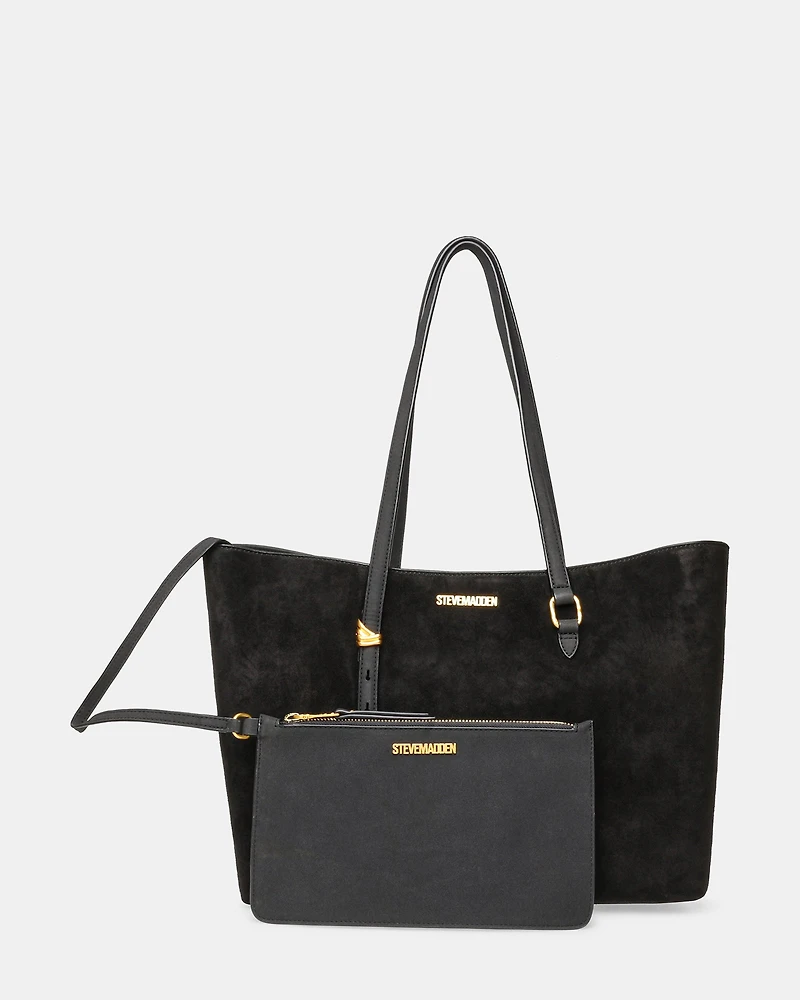 BSPARROW BLACK SUEDE