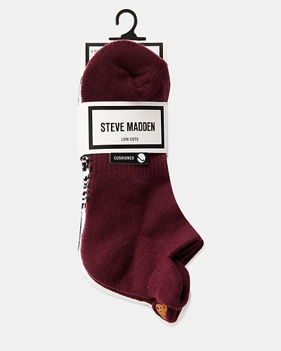 SANDRINE SOCKS BURGUNDY MULTI