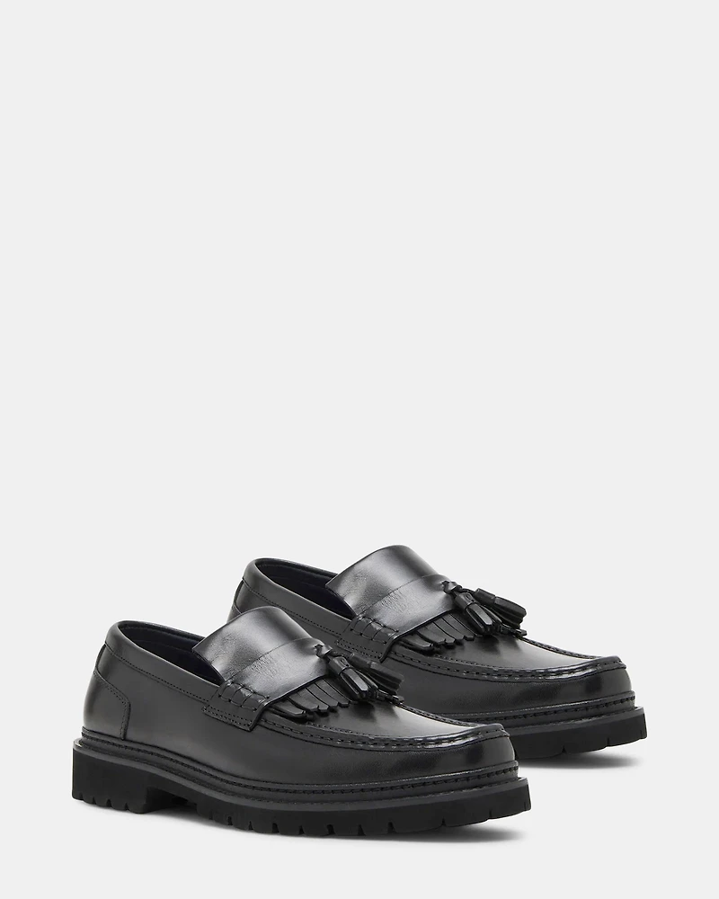 ASHFORD BLACK LEATHER