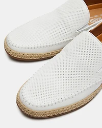 CAYDENN WHITE LEATHER