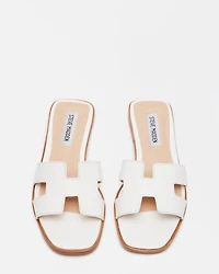 HADYN WHITE LEATHER