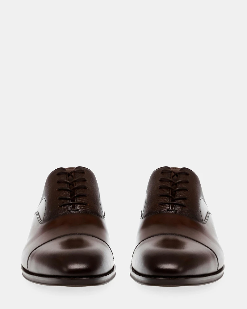 PLAKARD BROWN LEATHER
