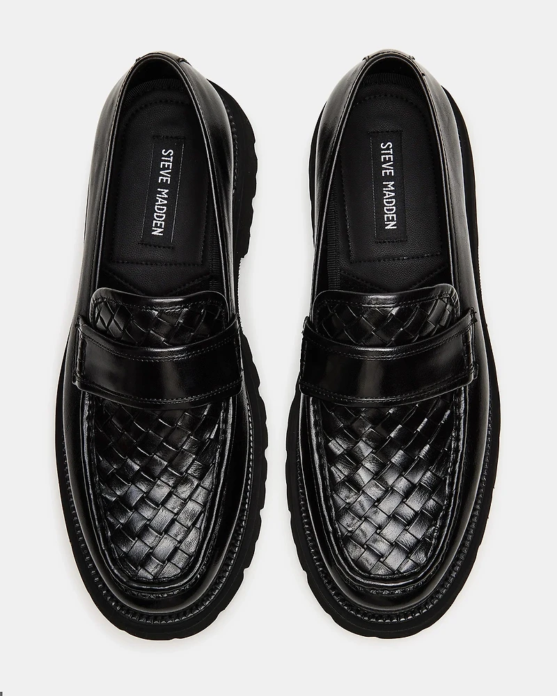 STRAND BLACK LEATHER