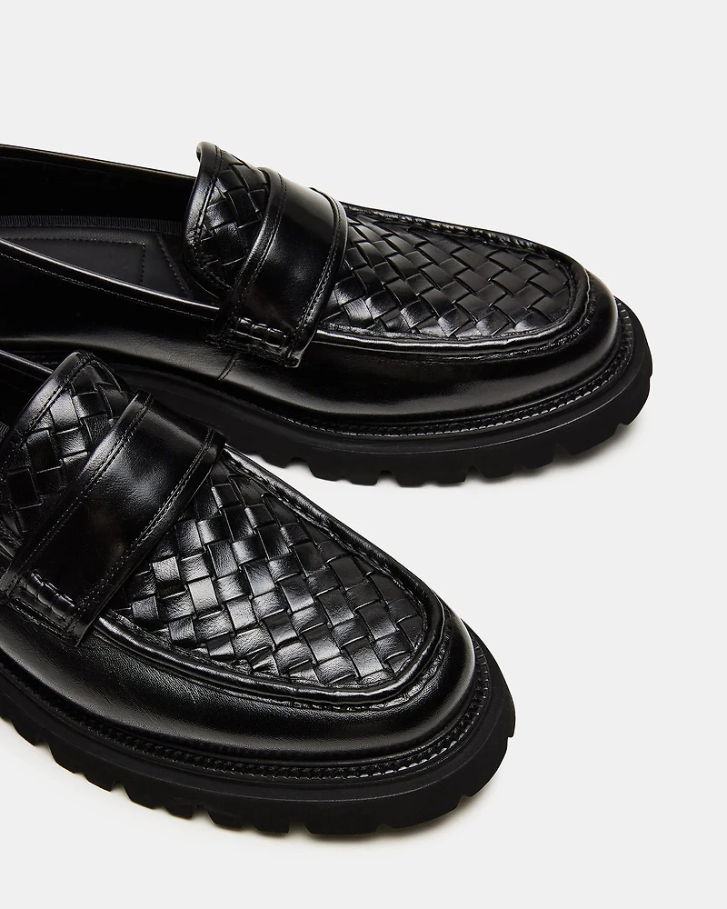 STRAND BLACK LEATHER