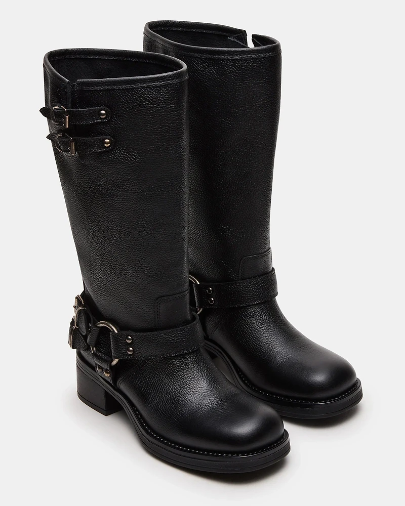 ASTOR-W BLACK LEATHER